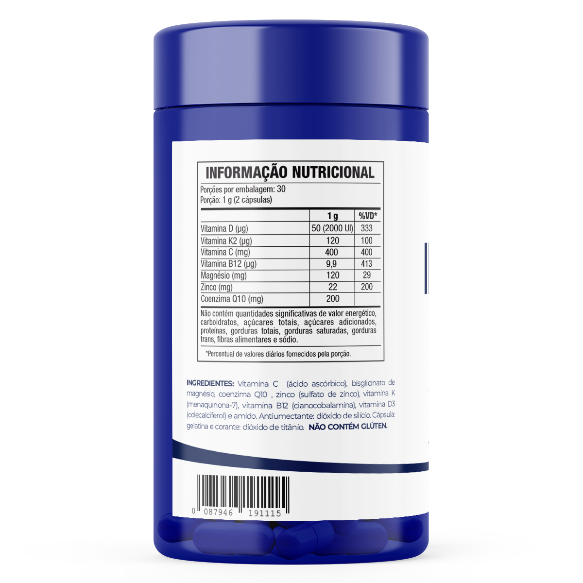 Imuno+ Vitamina C VytaBem 60Caps